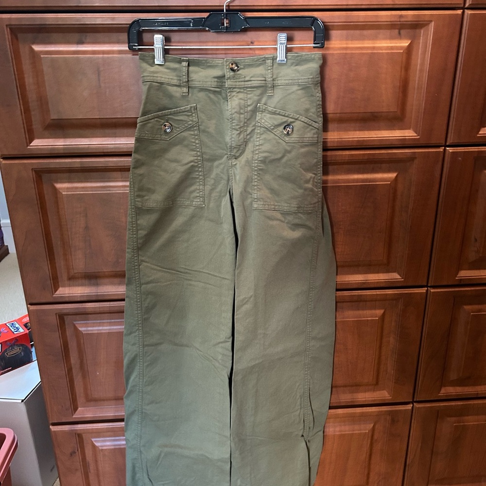 Joe's Jeans Women's Olive Cargo Pants